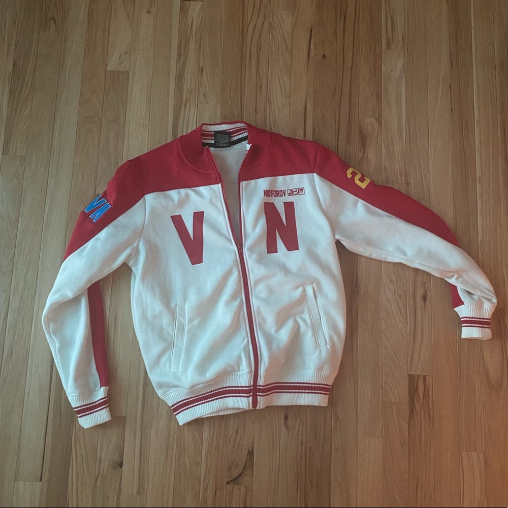 NWOT Yuri!!! on Ice Victor Nikiforov Zip Up Jacket